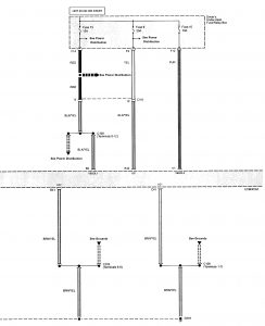 Acura TL - wiring diagram - transmission control (part 2)