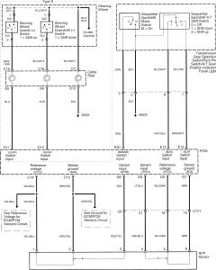 Acura TL - wiring diagram - transmission control (part 5)