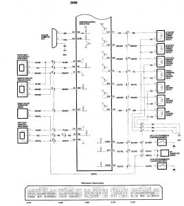 Acura TL - wiring diagram - transmission controls (part 2)