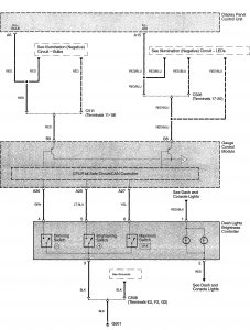Acura TL - wiring diagram - warning device (part 11)