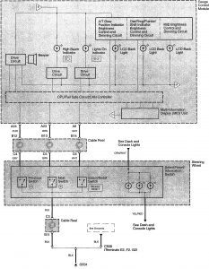 Acura TL - wiring diagram - warning device (part 7)