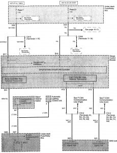 Acura TL - wiring diagram - warning indicators (part 1)
