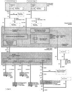 Acura TL - wiring diagram - warning indicators (part 12)