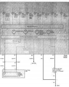 Acura TL - wiring diagram - warning indicators (part 6)