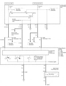 Acura TL - wiring diagram - wiper/washer (part 1)