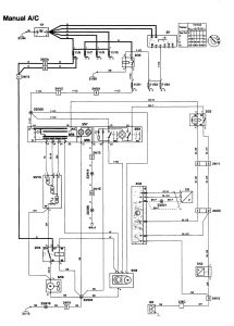 Volvo 850 - wiring diagram - heater (part 1)