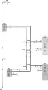 Volvo V70 - wiring diagram - accessory controls