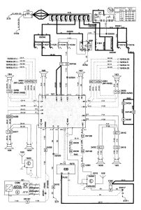 Volvo V70 - wiring diagram - audio (part 2)