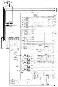 Volvo V70 - wiring diagram - fuel control (part 5)