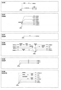Volvo V70 - wiring diagram - ground distribution (part 6)