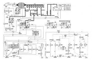 Volvo V70 - wiring diagram - instrumentation (part 1)