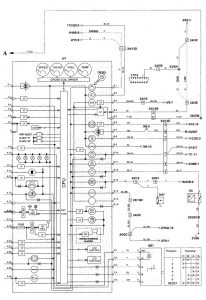 Volvo V70 - wiring diagram - instrumentation (part 3)