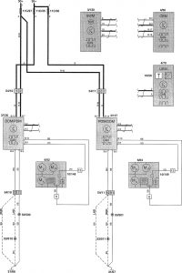volvo V70 - wiring diagram - interior lighting