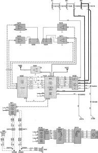 Volvo V70 - wiring diagram - navigation system