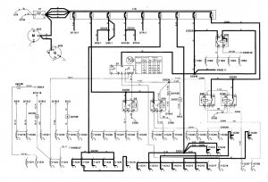 Volvo V70 - wiring diagram - power distribution (part 2)