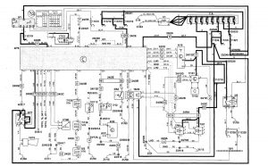 Volvo V70 - wiring diagram - security/anti-theft (part 1)