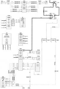 Volvo V70 - wiring diagram - speed controls