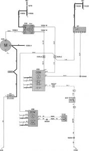 Volvo V70 - wiring diagram - starting