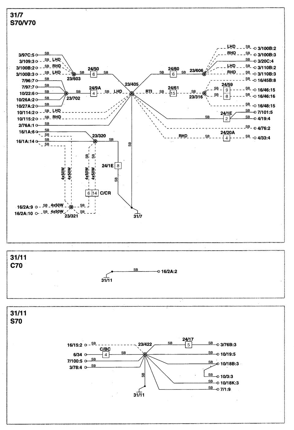 Volvo C70 Radio Wiring Diagram / Volvo C70 2.3 2004 | Auto images and