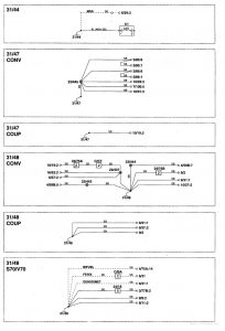 Volvo C70 - wiring diagram - ground distribution (part 5)