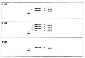 Volvo S70 - wiring diagram - ground distribution (part 8)