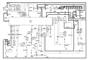 Volvo S70 - wiring diagram - security/anti-theft (part 2)