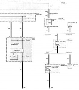 Acura TL - wiring diagram - body controls (part 2)