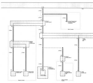 Acura TL - wiring diagram - diagnostic socket (part 3)