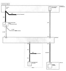 Acura TL - wiring diagram - fuel control (part 6)