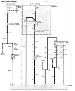 Acura TL - wiring diagram - fuel control (part 9)