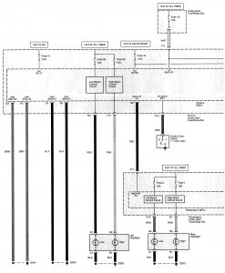 Acura TL - wiring diagram - headlamps (part 1)