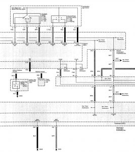 Acura TL - wiring diagram - headlamps (part 2)