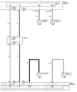 Acura TL - wiring diagram - interior lighting (part 3)