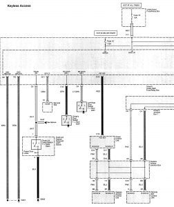 Acura TL - wiring diagram - maintenance reminder system (part 1)