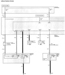 Acura TL - wiring diagram - maintenance reminder system (part 1)