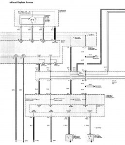 Acura TL - wiring diagram - maintenance reminder system (part 2)
