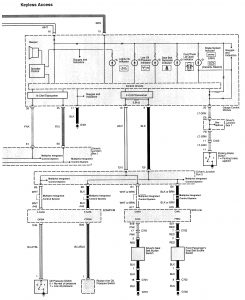 Acura TL - wiring diagram - oil warning (part 3)