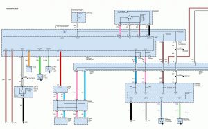 Acura TL - wiring diagram - oil warning with keyless access (part 1)