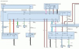 Acura TL - wiring diagram - oil warning without keyless access (part 1)