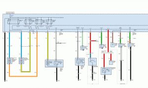 Acura TL - wiring diagram - power locks (part 1)