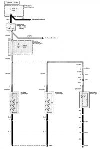 Acura TL - wiring diagram - stop lamp