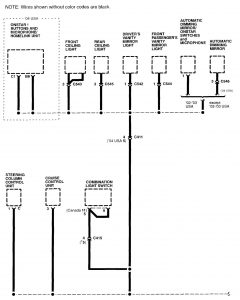 Acura RL - fuse box - ground distribution (part 8)