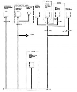 Acura RL - fuse box - ground distribution (part 9)