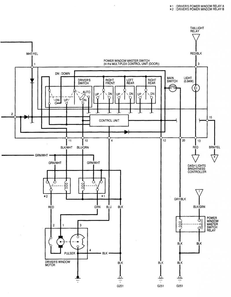 Acura RL (2000 - 2002) - wiring diagrams - air bags - Carknowledge.info