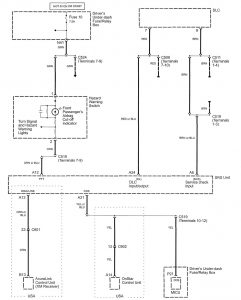 Acura RL - wiring diagram - air bags (part 6)