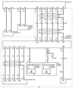 Acura RL - wiring diagram - audio (part 11)