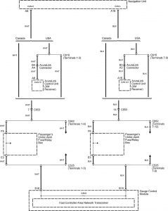 Acura RL - wiring diagram - audio (part 12)