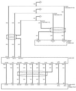 Acura RL - wiring diagram - audio (part 14)