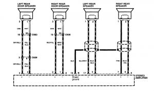 Acura RL - wiring diagram -  audio (part 3)