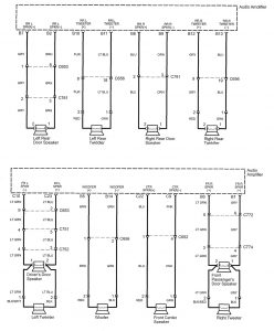 Acura RL - wiring diagram - audio (part 6)